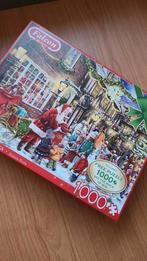 Falcon de luxe Kerstpuzzels 1000 stukjes duodoos, Ophalen of Verzenden, 500 t/m 1500 stukjes, Zo goed als nieuw, Legpuzzel