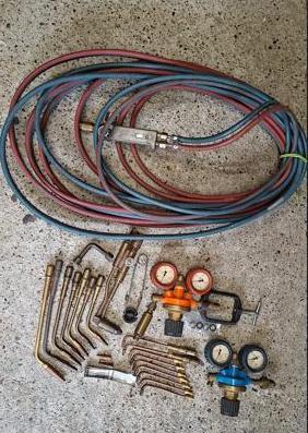 Hornung autogeen lasgereedschap, Doe-het-zelf en Verbouw, Gereedschap | Lasapparaten, Gebruikt, Overige typen, 250 ampère of meer