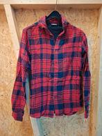 Rode geruite houthakkersblouse dames maat S flanel, Kleding | Dames, Blouses en Tunieken, Ophalen of Verzenden, Nvt, Maat 36 (S)