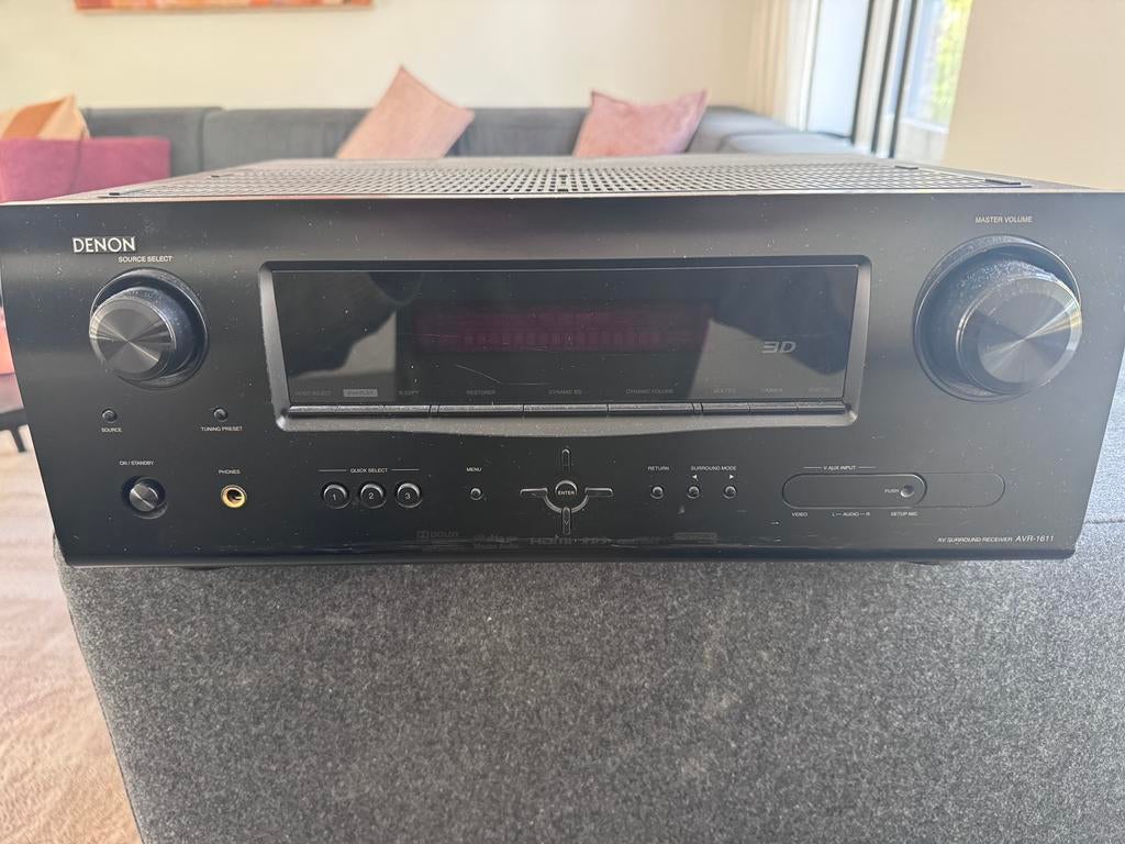 Denon avr 1611 surround receiver, Ophalen of Verzenden, Gebruikt