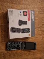 Fysic F25 Klaptelefoon met streep op scherm, Gebruikt, Inklapmodel, Ophalen of Verzenden, Minder dan 3 megapixel