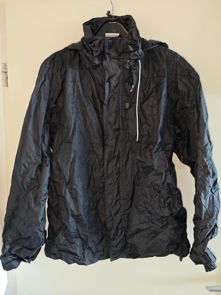 Regenjas zwart NIEUW Maat M

Unisex

Capuchon, stormflap, ve, Ophalen of Verzenden, Nieuw, Zwart
