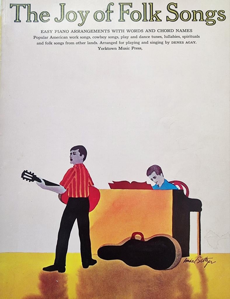 The Joy of Folk Songs bladmuziek, Zang, Gebruikt, Ophalen of Verzenden, Artiest of Componist