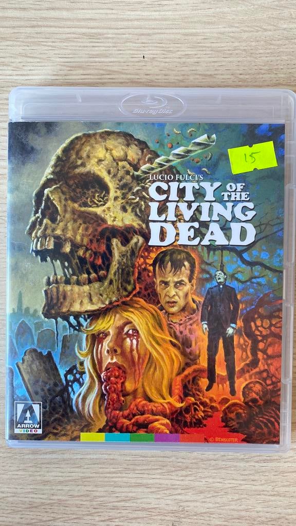 City of the living dead blu ray, Ophalen of Verzenden, Zo goed als nieuw, Horror