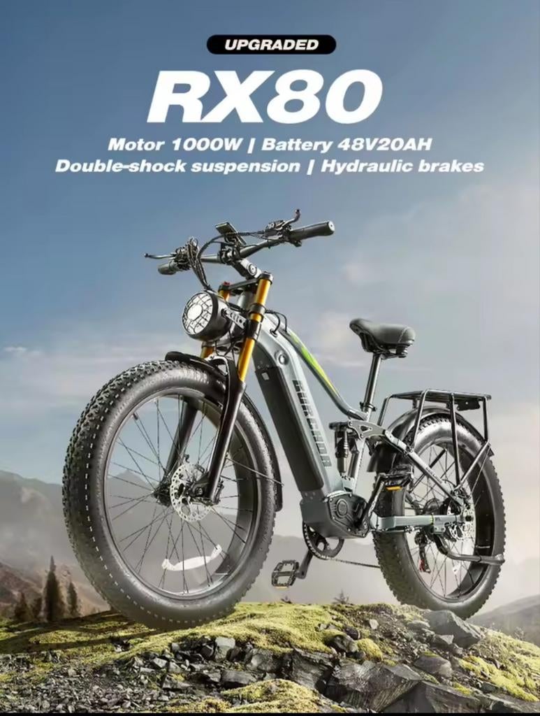 Krachtige E-bike, nieuw en is groter dan hij lijkt 🤗, Fietsen en Brommers, Elektrische fietsen, Nieuw, 51 tot 55 cm, 50 km per accu of meer