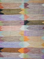 Handgemaakt oosters wol Kelim Modern Shandana 151x204cm NEW, Crème, 150 tot 200 cm, Onbekend, Ophalen of Verzenden