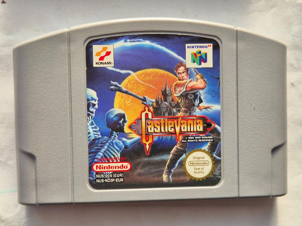 CASTLEVANIA, Gebruikt, 1 speler, Racen en Vliegen, Ophalen of Verzenden