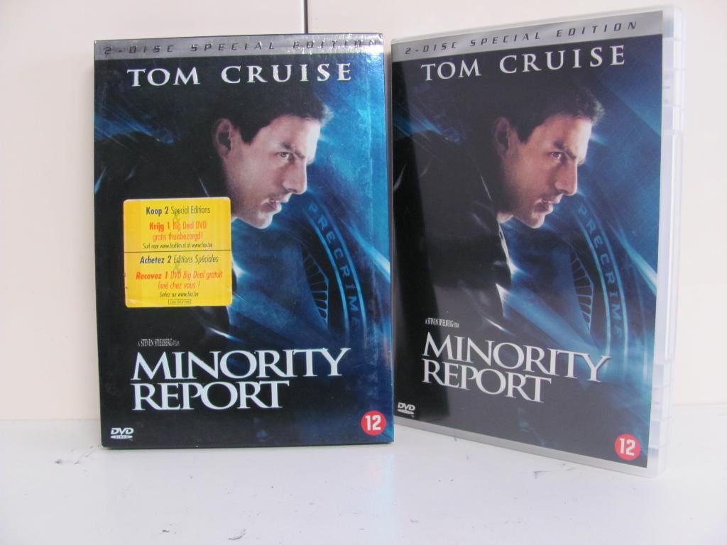 2-disc special edition tom cruise -minority report, Boxset, Actie, Ophalen of Verzenden, Zo goed als nieuw