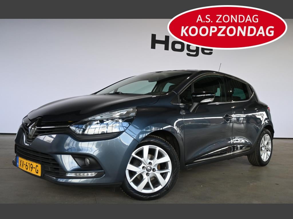 Renault Clio 1.5 dCi Limited Airco LED Navigatie Goed Onderh, Auto's, Renault, Stof, Gebruikt, 4 cilinders, Met garantie (alle)