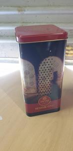 blik vierkant liqueur, Verzamelen, Ophalen of Verzenden