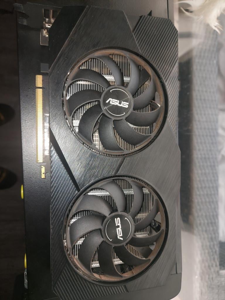 ASUS Dual GeForce RTX 2060 EVO 6GB, Computers en Software, Videokaarten, Ophalen, PCI-Express 3, Gebruikt, GDDR6