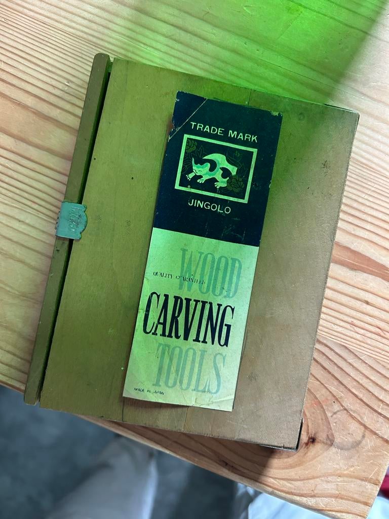 Jingolo houtsnijgereedschap set, Ophalen of Verzenden