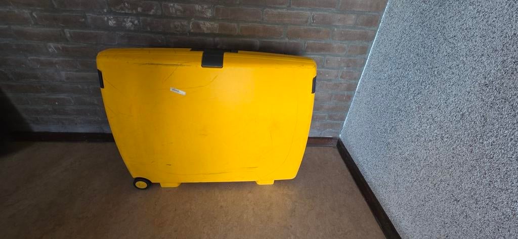 Samsonite hardware reiskoffer incl cijferslot, Ophalen, Gebruikt, Hard kunststof, 70 cm of meer