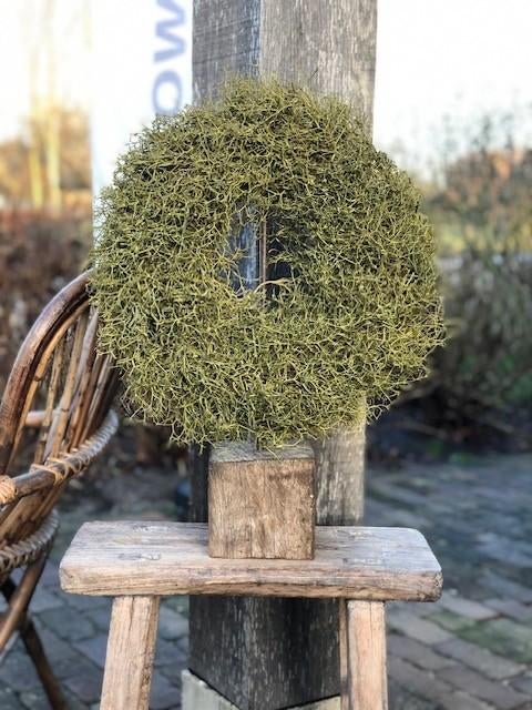 NIEUW BINNEN: IRON BUSH WREATH natural krans stoer sober, Nieuw, Ophalen of Verzenden, Nvt, Nvt