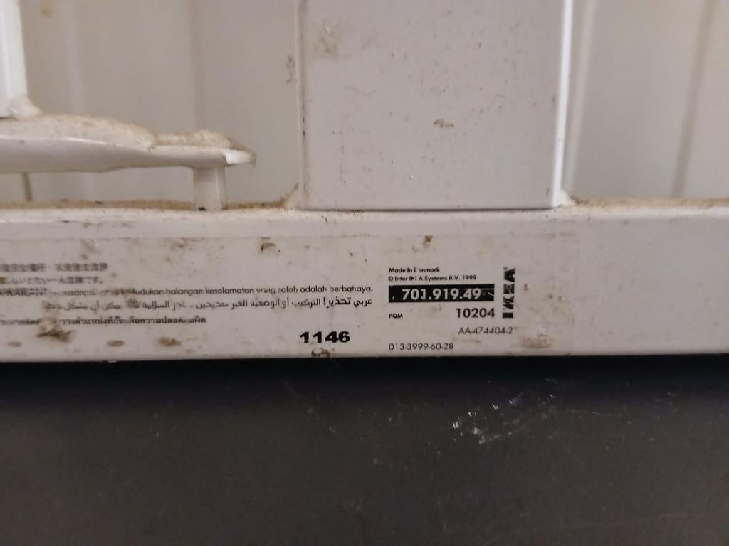 Ikea Traphekje - 1 Compleet, 1 Niet Compleet, Kinderen en Baby's, Traphekjes, Ophalen, Gebruikt, Klemhekje, Metaal of IJzer