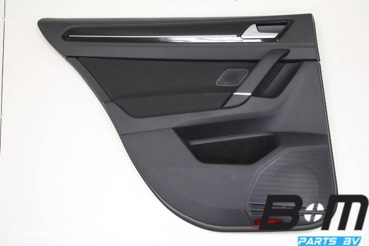 Linker achterdeur paneel stof VW Golf Sportvan 517867211M, Gebruikt