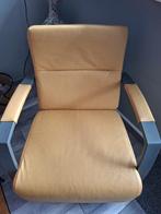 Leren fauteuil, Huis en Inrichting, Fauteuils, Ophalen, Minder dan 75 cm, Leer, Zo goed als nieuw