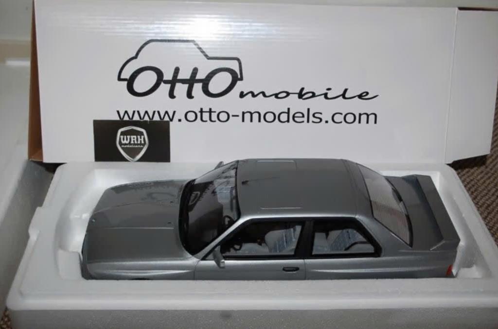 1:12 BMW M3 E30 silver Otto mobile G052 in doos WRH, Hobby en Vrije tijd, Modelauto's | 1:5 tot 1:12, Verzenden, Zo goed als nieuw