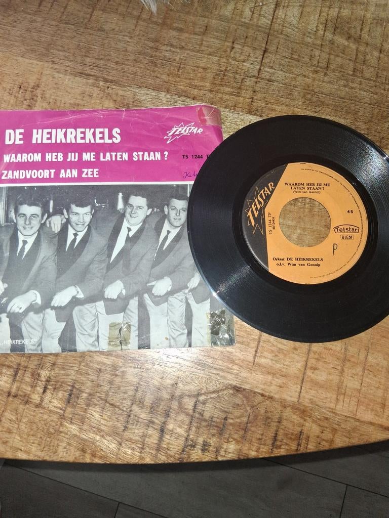 De Heikrekels - Waarom Heb Jij Me Laten Staan? (Single), Gebruikt, 7 inch, Single, Ophalen of Verzenden