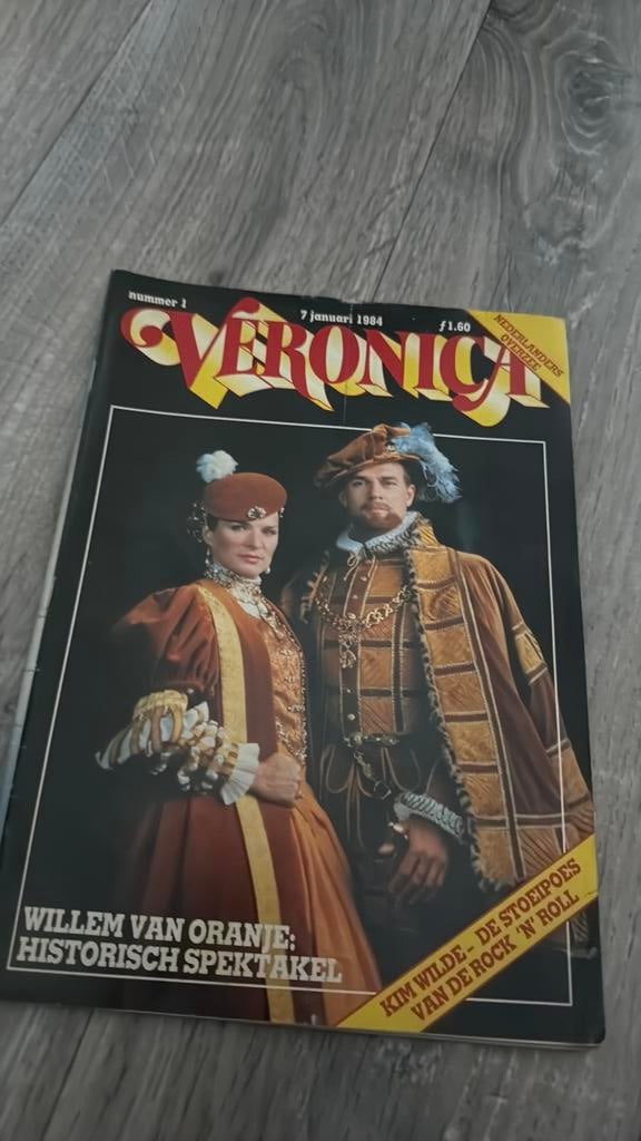 Veronica gids 1984 Willem van Oranje, Boeken, Film, Tv en Media, Ophalen of Verzenden, Zo goed als nieuw