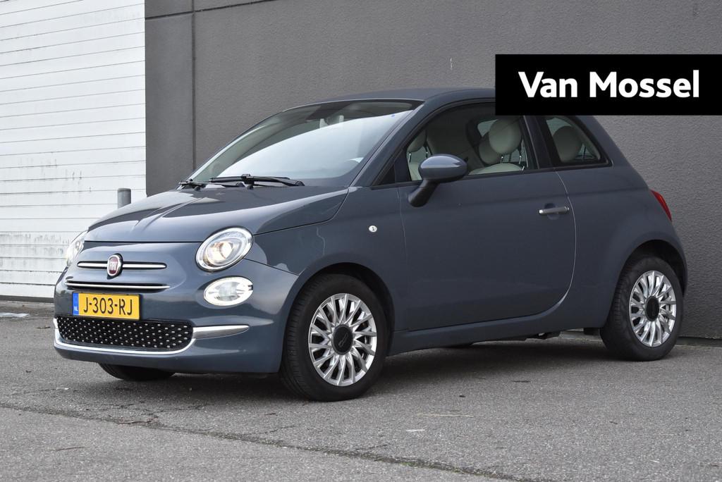 Fiat 500 1.0 Hybrid Lounge | Navi | Licht Metalen Velgen| Cl, Auto's, Voorwielaandrijving, 12 maanden, Stof, Euro 6