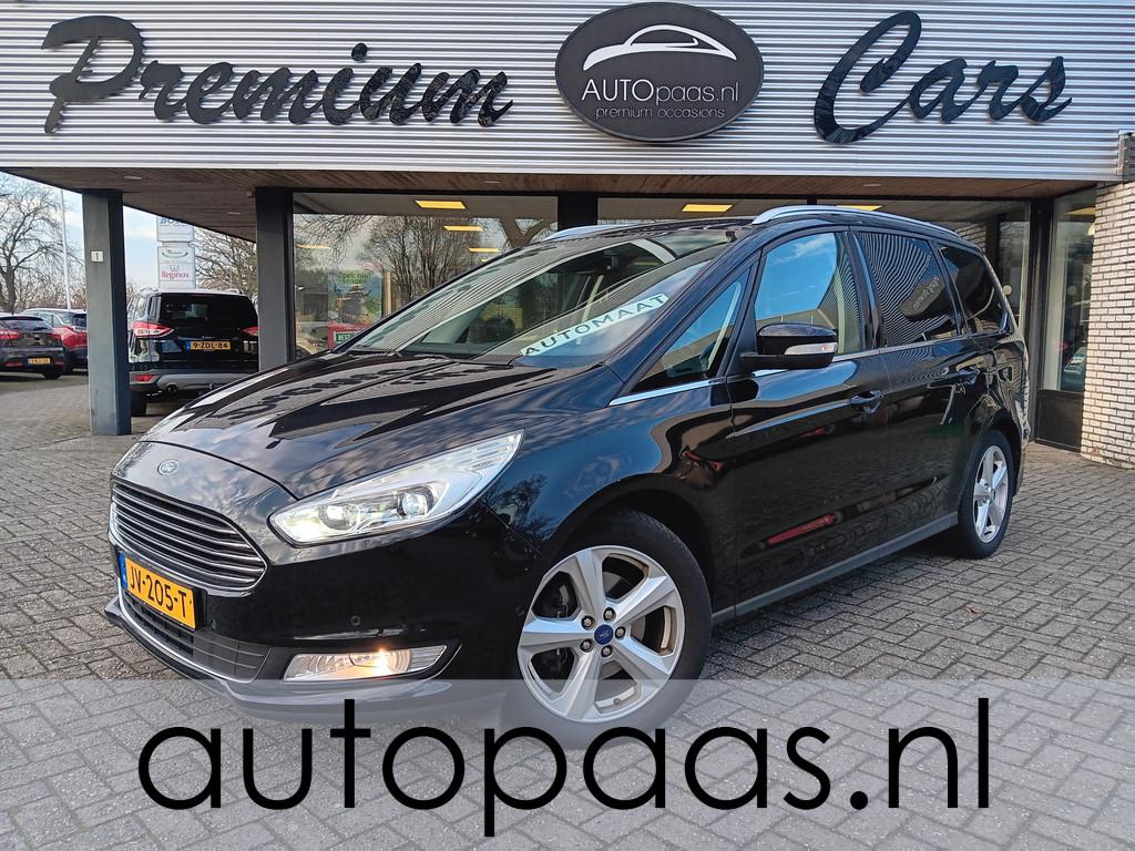 Ford Galaxy 2.0 241PK Titanium 7Zits|AUTOMAAT|WINTERPACK|Nw, Auto's, Ford, Stof, 4 cilinders, 7 stoelen, Zwart