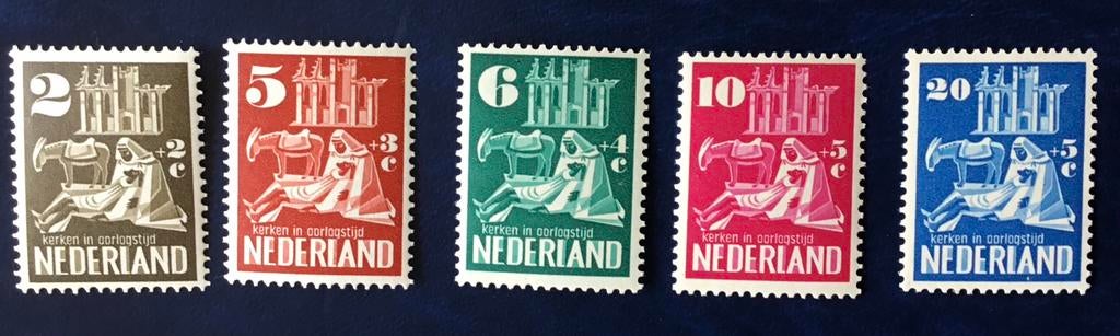 Nederland 1950 postfris kavel NE 3, Postzegels en Munten, Ophalen of Verzenden, Na 1940, Postfris