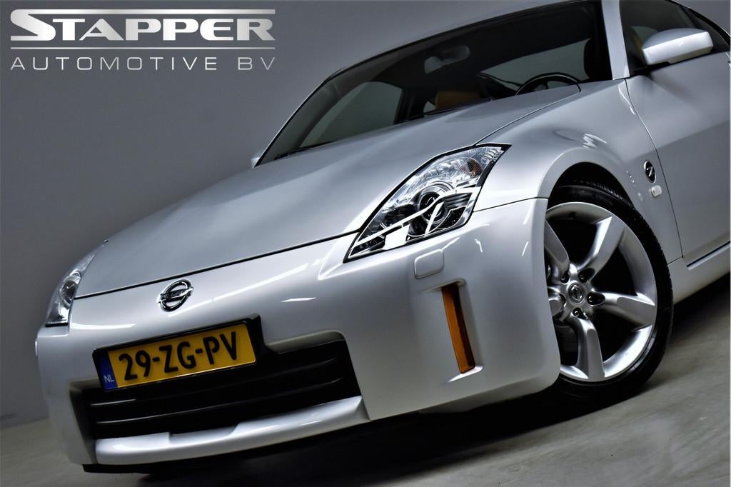 Nissan 350Z 3.5 V6 301pk OrgNL Youngtimer Bose/Navi/Xenon/Le, Auto's, Nissan, 350Z, Achterwielaandrijving, Gebruikt, Traction-control