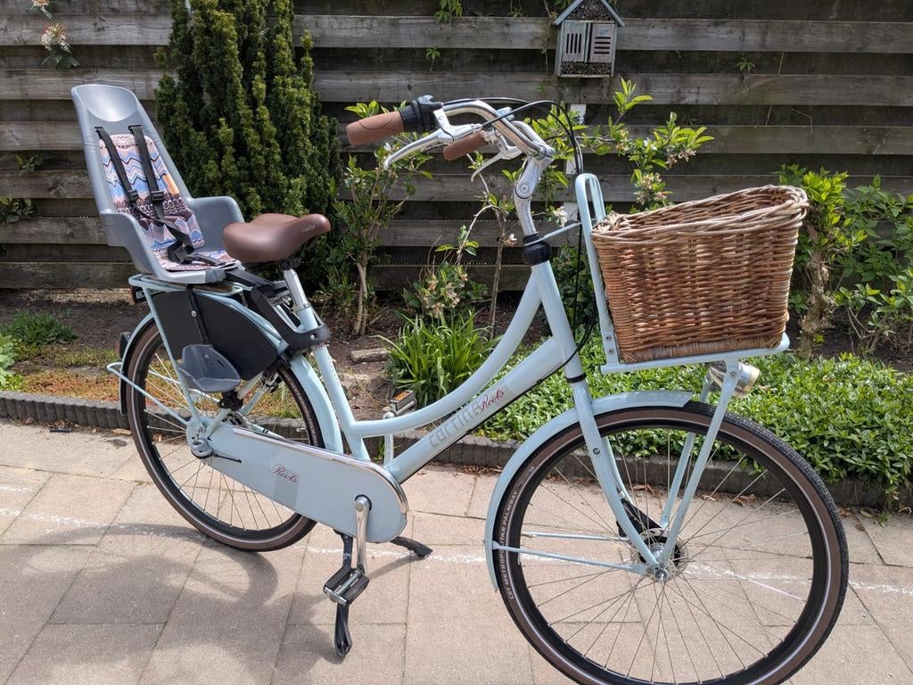 Nette Cortina Roots moederfiets - 50 cm frame, Fietsen en Brommers, Mandje, Gebruikt, 50 tot 53 cm, Ophalen