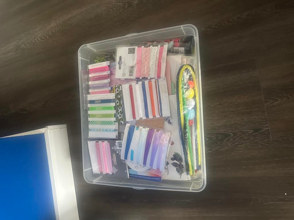 Scrapbook materiaal, Hobby en Vrije tijd, Ophalen, Zo goed als nieuw