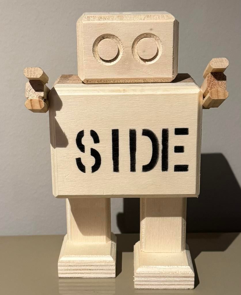 Rijkswachter houten robot 17cm rijskmuseum, Ophalen of Verzenden