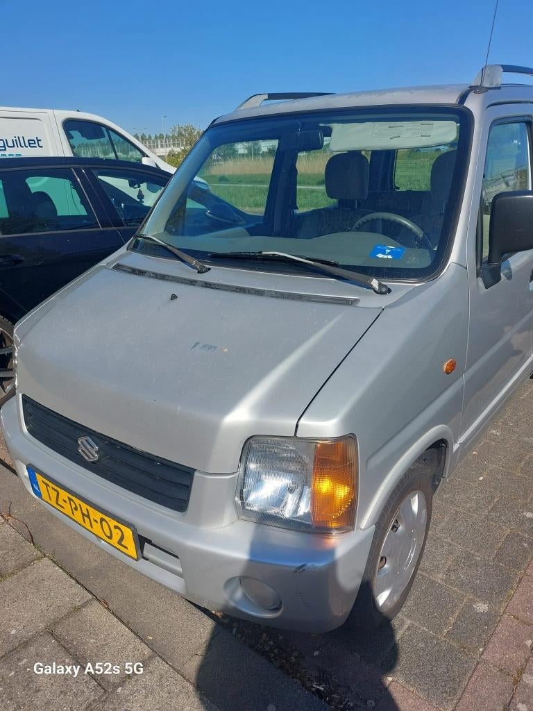 Suzuki Wagon R+ 1.2 AUT 1998 Grijs, Auto's, Suzuki, Automaat, 4 cilinders, 850 kg, Overige kleuren