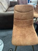 2 comfortabele eetstoelen - Bruin, Huis en Inrichting, Ophalen, Gebruikt, Twee, Bruin