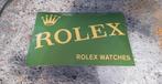 Rolex watches emaillen reclame bord mancave bar cafe kroeg, Ophalen of Verzenden, Zo goed als nieuw, Reclamebord