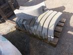 13x Bochtbanden 10x20 cm - Ideaal voor tuinborders!, Tuin en Terras, Bielzen en Borders, Ophalen, Gebruikt, Natuursteen, Minder dan 25 cm
