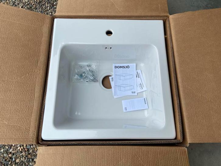 Domsjo spoelbak - Nieuw in doos !, Huis en Inrichting, Keuken | Keukenelementen, Nieuw, Minder dan 100 cm, 50 tot 100 cm, 50 tot 75 cm