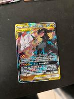 Reshiram & Zekrom GX Pokémon kaart, Ophalen of Verzenden, Zo goed als nieuw, Losse kaart, Foil