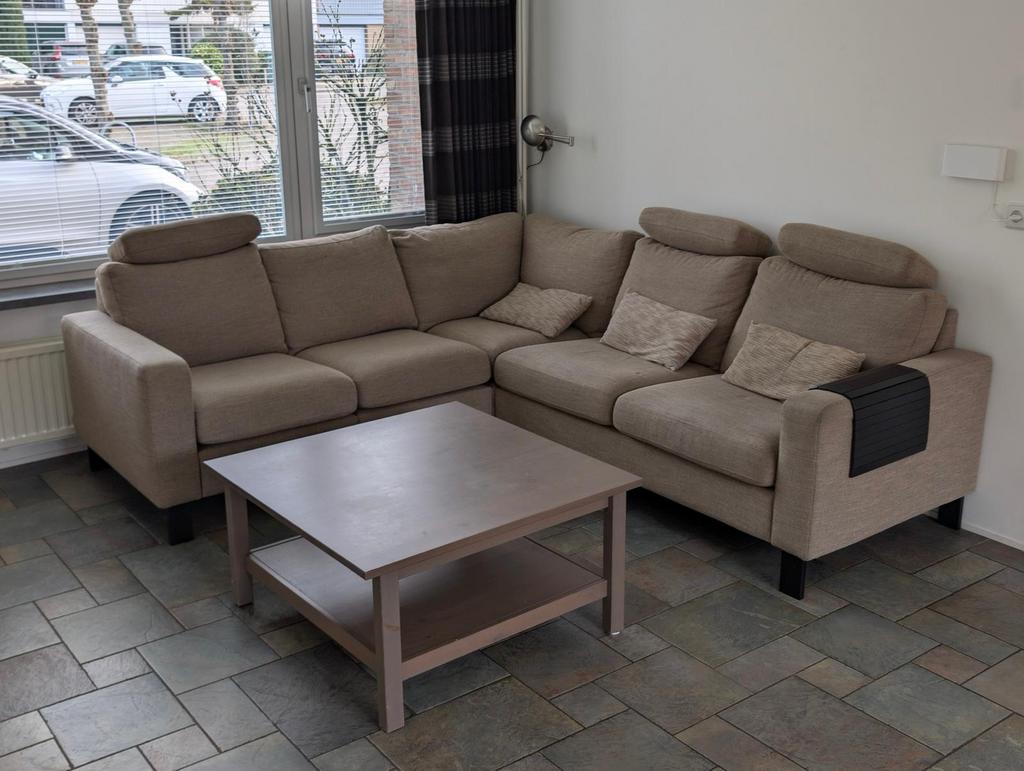 IKEA VIMLE hoekbank corner sofa - beige, Ophalen of Verzenden, Zo goed als nieuw
