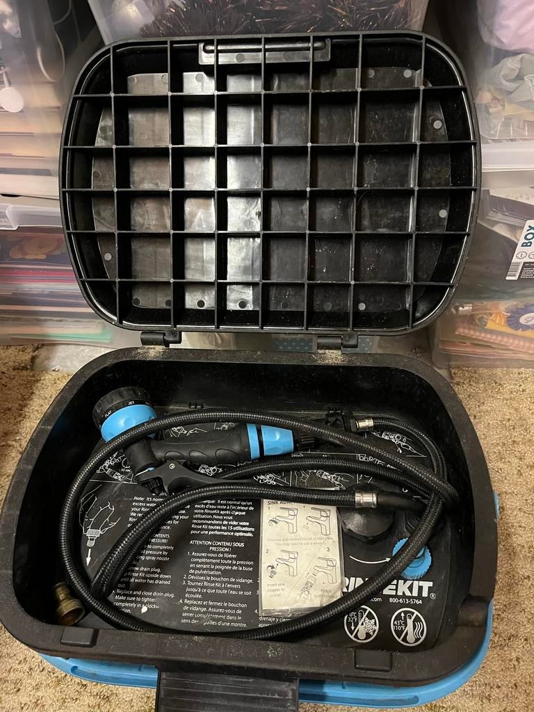 Rinsekit, mobiele hondendouche, Ophalen, Gebruikt