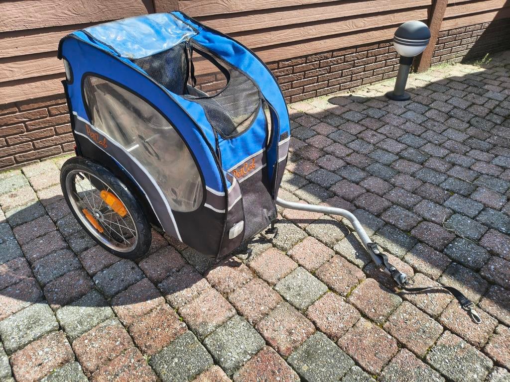 Hondenkar voor kleine honden met 2 fietsadapters, Ophalen of Verzenden