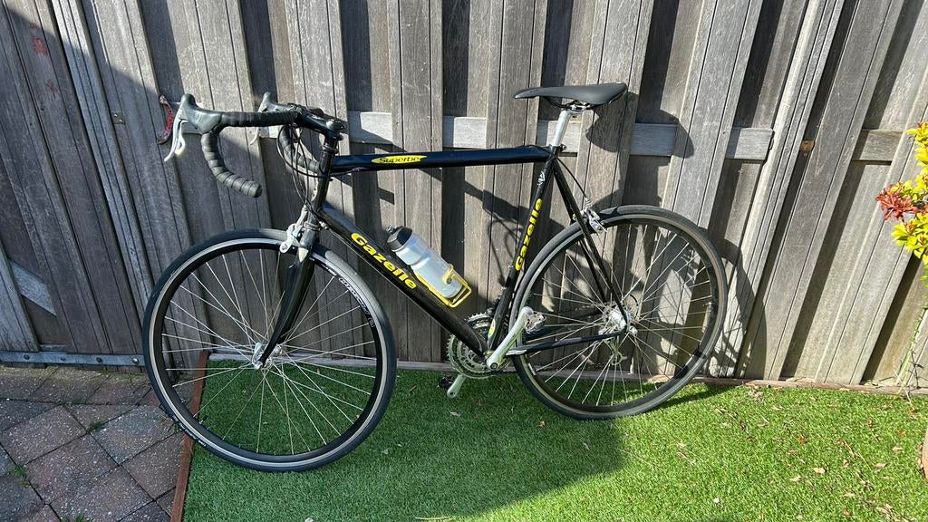 Gazelle racefiets met Reynolds 853 frame, Fietsen en Brommers, Fietsen | Racefietsen, Ophalen, Staal, Zo goed als nieuw, Meer dan 20 versnellingen