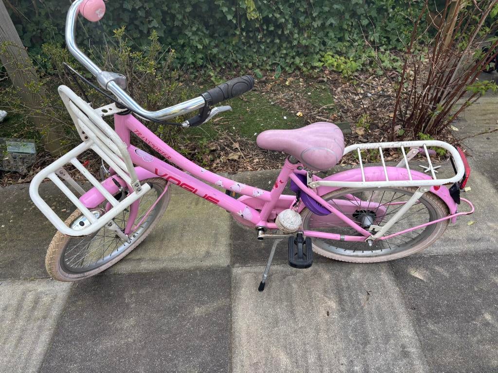 Meisjes fiets, Fietsen en Brommers, Fietsen | Meisjes, Ophalen, Zo goed als nieuw, 20 inch