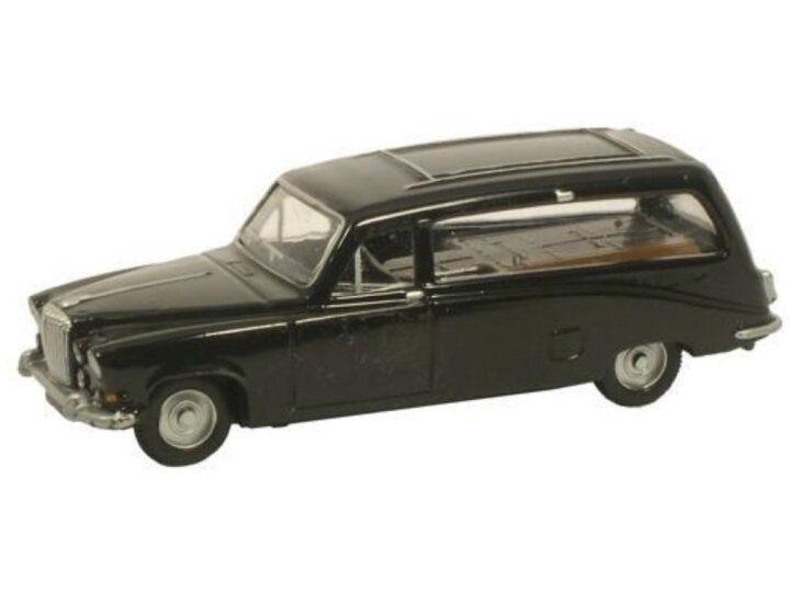 DAIMLER DS420 Black hearse, Hobby en Vrije tijd, Modelauto's | Overige schalen, Nieuw, Auto, Ophalen of Verzenden