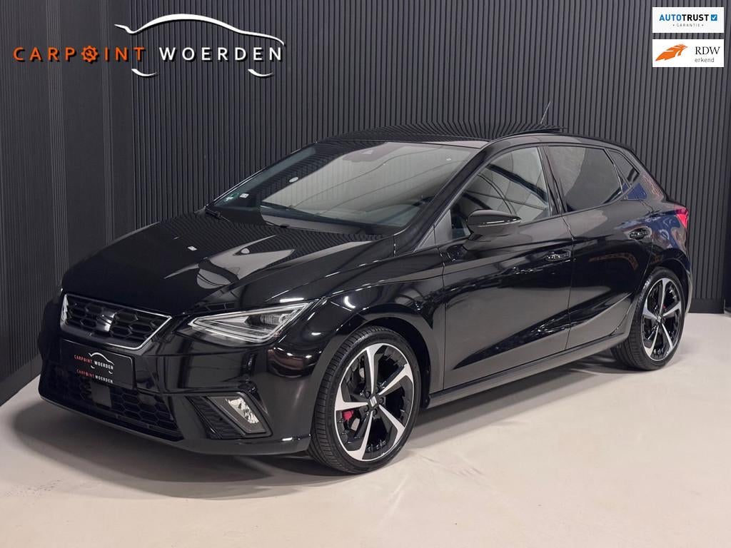 Seat Ibiza 1.5 TSI FR DSG | PANO | VIRTUAL |KEYLESS | 150 PK, Auto's, 1131 kg, Zwart, 4 cilinders, 150 pk