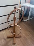Houten borduur houder/ standaard / quiltring, Hobby en Vrije tijd, Ophalen of Verzenden, Gebruikt, Overige typen