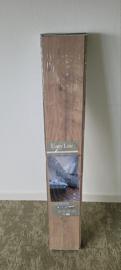 4 Pakketten Easy Loc Laminaat Vloer - Nieuw in verpakking, Huis en Inrichting, Ophalen, Bruin, Houtnerf, Nieuw