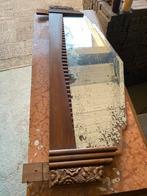 Spiegel vintage commode - dressoir, Antiek en Kunst, Ophalen, Rechthoekig