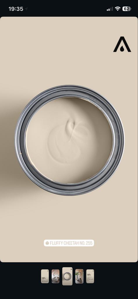 Lab Paint Fluffy Cheetah verf gemengd met Sikkens, Ophalen, Beige, Nieuw, Verf