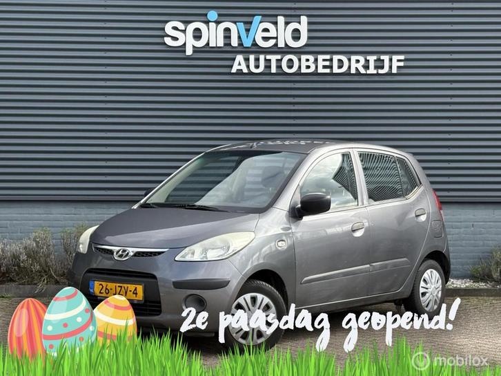Hyundai i10 1.1 Active Cool - Nap - Elektrische ramen - Apk, Auto's, Hyundai, Bedrijf, Te koop, i10, ABS, Alarm, Centrale vergrendeling