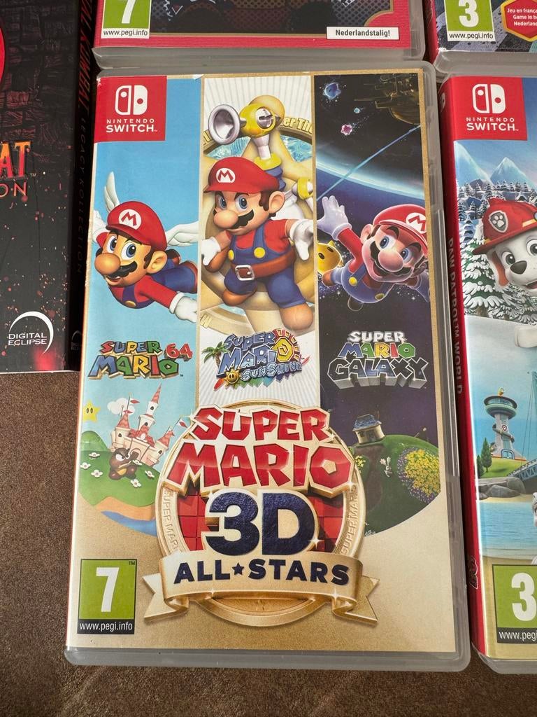 Switch Super Mario 3D All-Stars, Spelcomputers en Games, Gebruikt, 1 speler, Ophalen of Verzenden, Platform